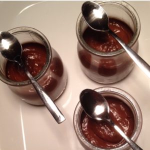 healthy chocolademousse