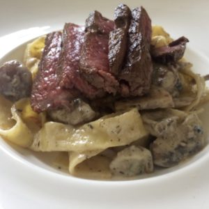 truffelpasta met champignons