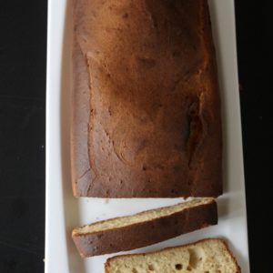 Soja vanille yoghurt spelt cake